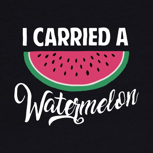 I Carried A Watermelon by zakytuntun